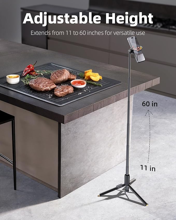 TODI Selfie Stick Tripod for iPhone, Extendable Selfie Stick for iPhone - Image 5