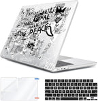 for 2025 2024 2023 2022 MacBook Air 13 inch Case M4 A3240 M3 A3113 M2 A2681 by HOHAIYOO