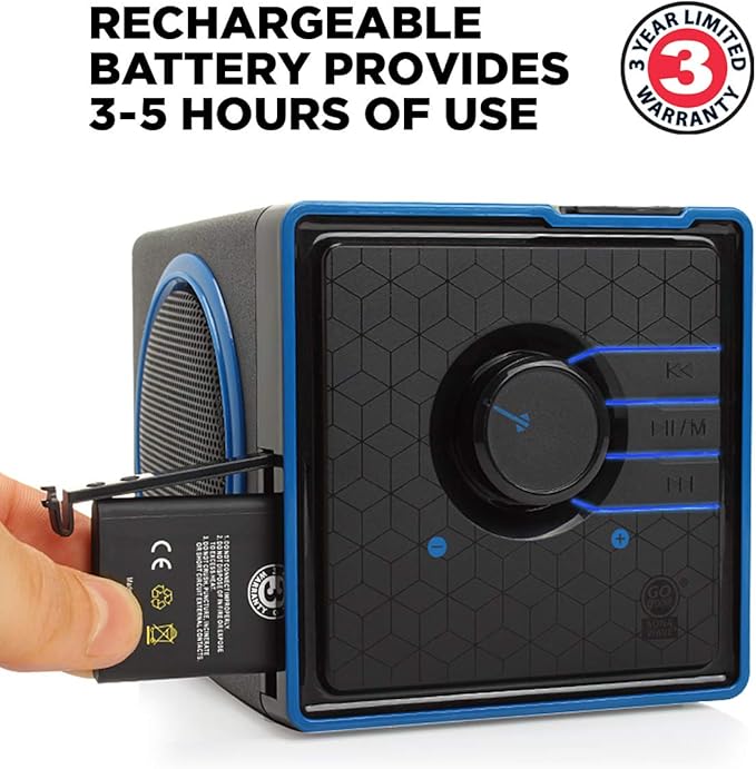 GOgroove SonaVERSE BX Wired Portable Speaker - Image 2