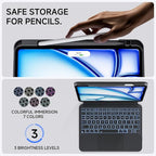 ONLY fit for iPad 12.9 inch Pro 6/5/4/3rd Gen & 13 inch iPad Air Case - Image 6