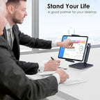 CreaDream Tablet Stand for iPad, Aluminum Tablet Holder - Image 2