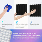 JBER 6 Pack Acoustic Foam Wedge - Image 5