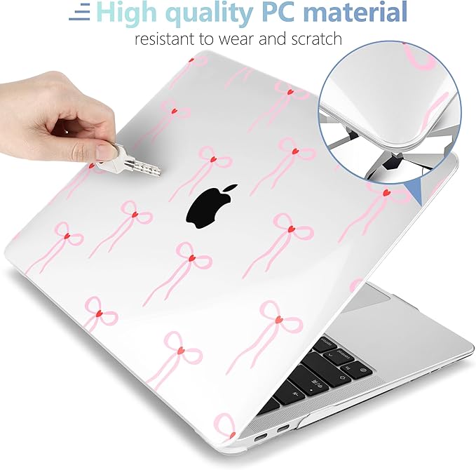 MEEgoodo for MacBook Air 13 inch Case 2021 2020 2019 2018 Released A2337 M1 - Image 3