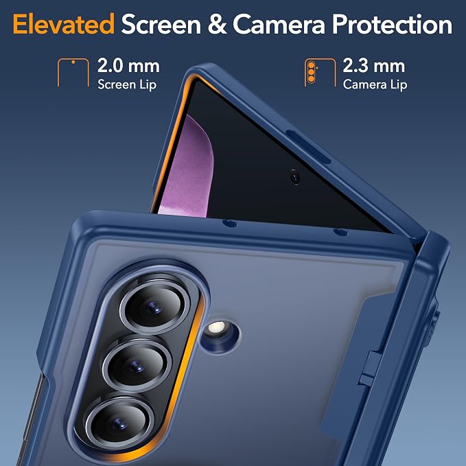 Oneagle Magnetic for Samsung Galaxy Z Fold 7 Case Built in Screen Protector - Image 7