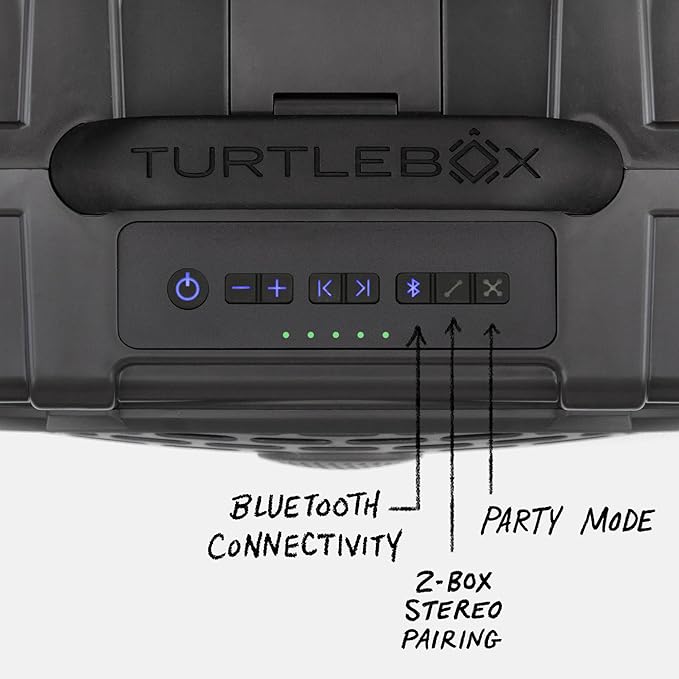 Turtlebox Original Gen 3: Portable Outdoor Bluetooth Speaker – Ultra-Loud - Image 3