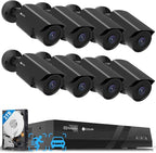 4COVR NVR Security Camera System, 8CH 4K H.265 NVR by 4COVR