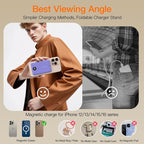 Magnetic Portable Charger, 16800mAh Wireless Power Bank, - Image 5