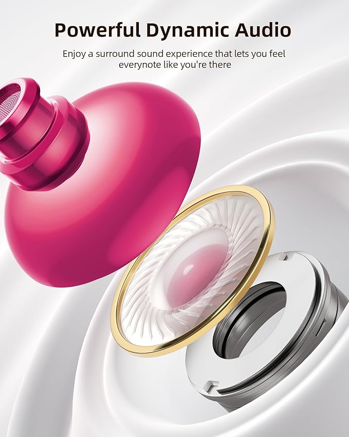 PocBuds Bluetooth Headphones Wireless Earbuds 80hrs Playtime Wireless Charging - Image 5