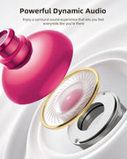 PocBuds Bluetooth Headphones Wireless Earbuds 80hrs Playtime Wireless Charging - Image 5