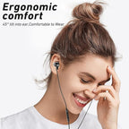 Keyron Lightning Headphones for iPhone, Wired Earbuds - Image 4