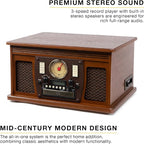 Victrola Navigator 8-in-1 Bluetooth Record Player - Image 6