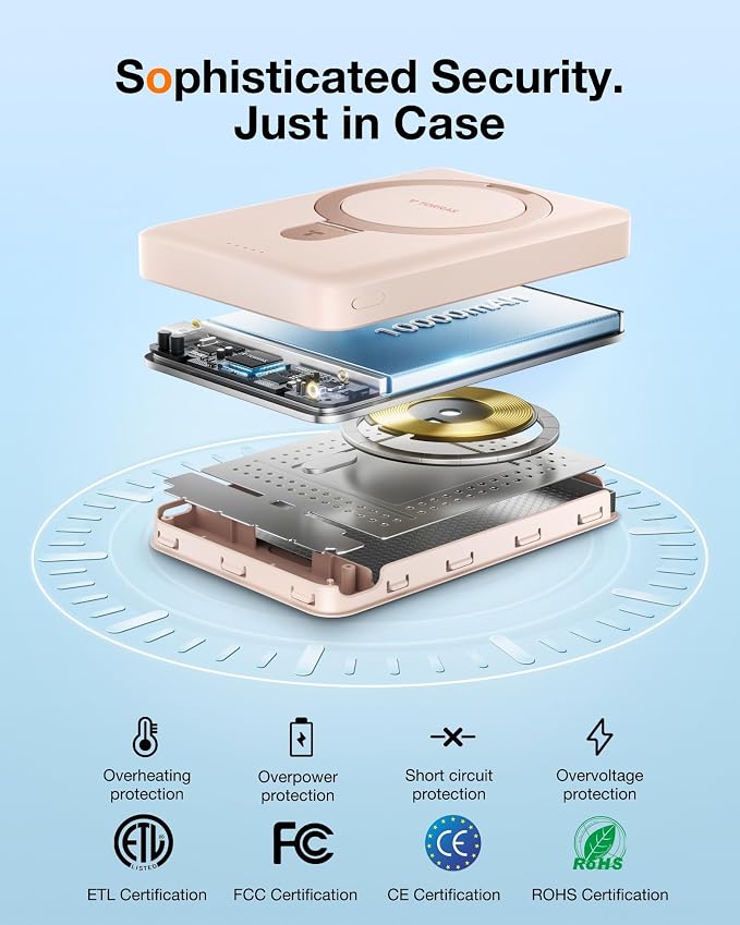 TORRAS 10000mAh Magnetic Portable Charger Power Bank - Image 7