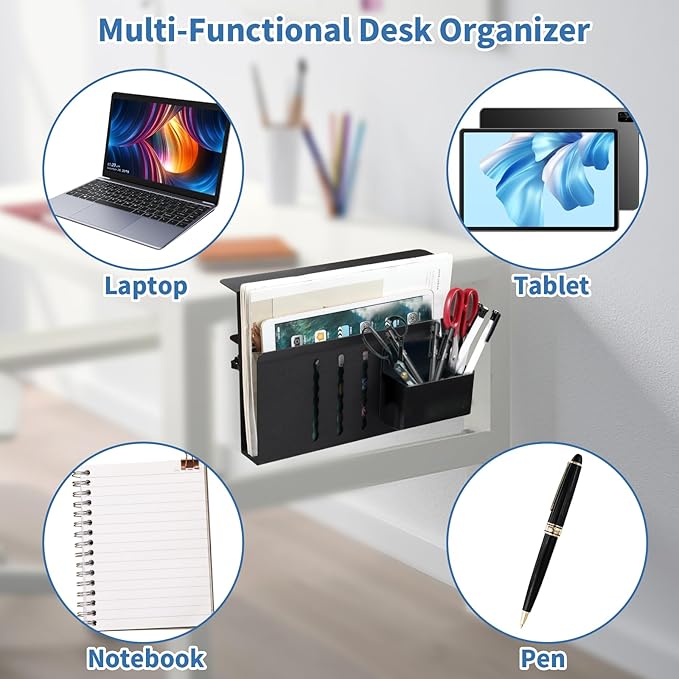 Desk Side Storage, Desk Laptop Holder - Image 3