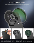 CPL Filter for Phone, 72mm Camera Polarized Lens Polarizing Filter - Image 5