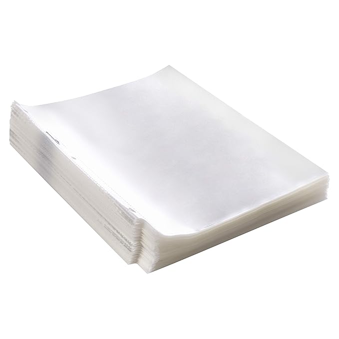 Amazon Basics Polypropylene Sheet Protector, 200 Pack by AmazonBasics