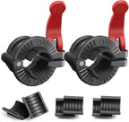 MAXRICH Barbell Clamp 1 inch Multiple Sizes & Adjustable Weight Clips by MAXRICH