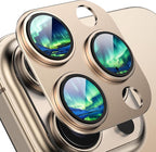 Compatible with iPhone 16 Pro Max Camera Lens Protector, 9h Metal Aluminum by HOME