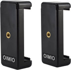 Universal Cell Phone Tripod Mount Adapter, OIMIO Phone Holder Clip Connector by OIMIO