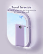 VRURC Portable Charger Power Bank, 10000mAh Travel Essentials Battery Pack - Image 7