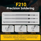 FNIRSI DWS-200 200W 210 Precision Digital Soldering Station Kit - Image 7