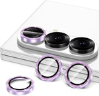 for Samsung Galaxy Z Fold 7 Camera Lens Protector, Individual Metal Ring - Image 2