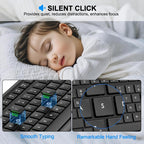 EDJO Wireless Keyboard, 2.4G Full-Sized Cordless USB Silent Computer Keyboard - Image 7