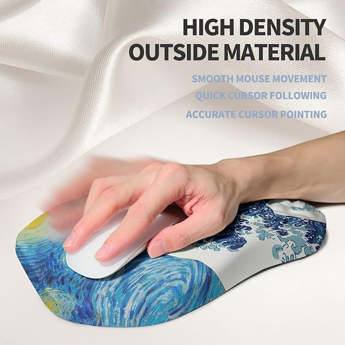 Ergonomic Raised Mouse Pad Wrist Support - Image 4