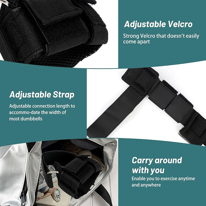 Dumbbell Foot Attachment, Adjustable Leg Weights - Image 3