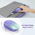 TECKNET Wireless Mouse, 2.4G Quiet Computer Mouse - Image 4