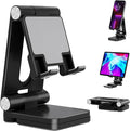 Folding Cell Phone Stand, Laptop Stand, Adjustable Height and Angle Foldable by Fanlory