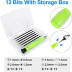 13 Pcs Precision Screwdriver Set Magnetic, Electronics Opening Pry Tools Repair - Image 6