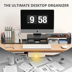 OPNICE Desk Organizers and Accessories, Dual Monitor Stand Riser - Image 6