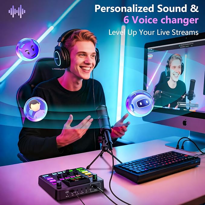Podcast Equipment Bundle, Audio Mixer - Image 4