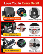 VANMASS Cell Phone Mount Car Dashboard Window Vent Desk Fit - Image 5