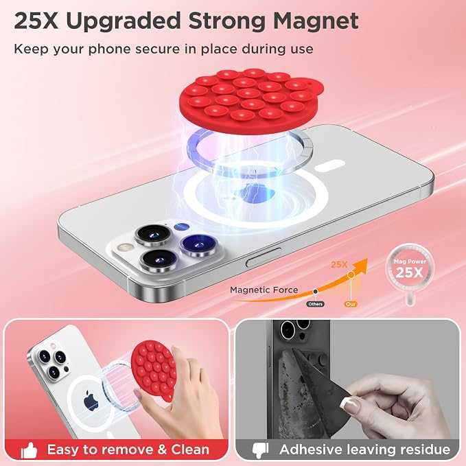 Magnetic Suction Cup Phone Mount - Image 5