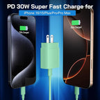 30W USB C i Phone 16 15 Charger Fast Charging, iPad Pro - Image 2