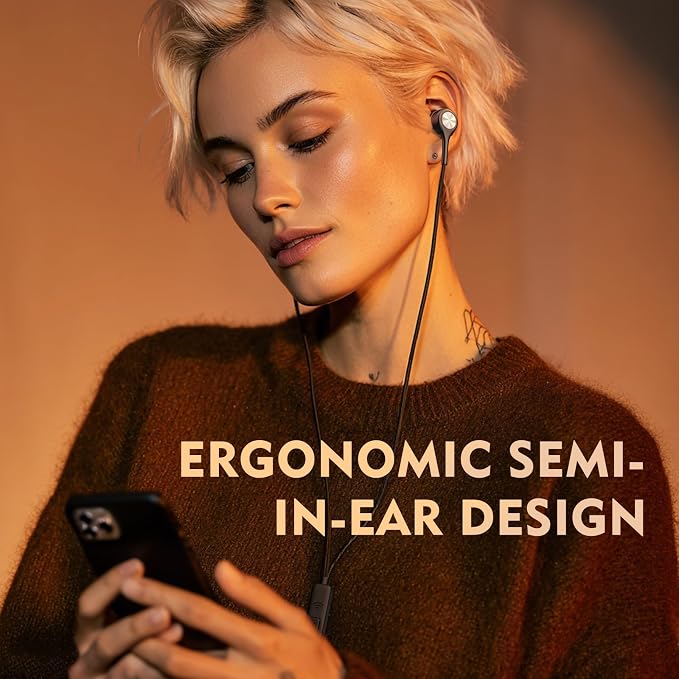 Earbuds Earphones with Microphone, 5 Pack Wired Heavy Bass Headphones, Earphone - Image 3