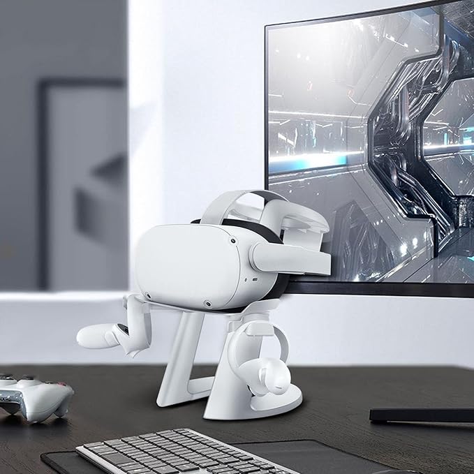 TNP VR Headset Stand for Oculus Quest 2 Holder Touch Controller Display Stand - Image 7