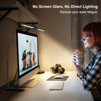 EppieBasic Led Desk Lamp, 24W 31.5IN Architect Double Head Desk Lamps - Image 6