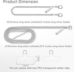 Metal Phone Chain, Crossbody Detachable Phone Lanyard - Image 2
