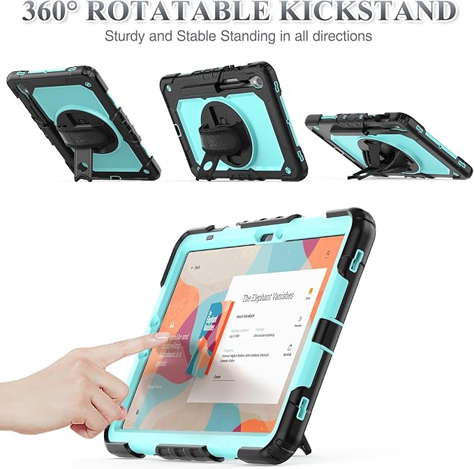 SEYMAC stock Case for Samsung Galaxy Tab S10 FE / S9 / S9 FE 5G Tablet Case - Image 4