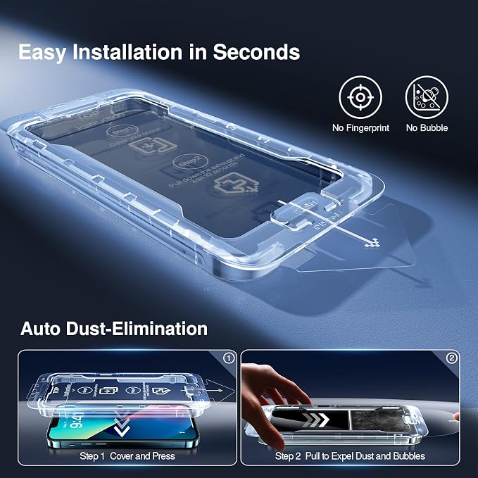 SMARTDEVIL 2+2Pack Privacy Screen Protector - Image 2