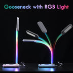 WILIT Desk Lamp with Wireless Charger, Music Sync RGB Color Changing Lights - Image 6