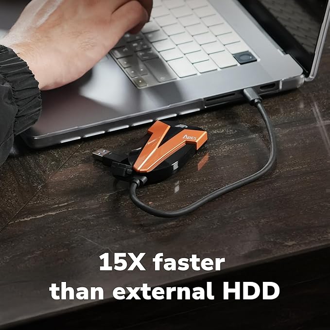 DATO External SSD 2TB, External Solid State Drive Portable SSD External USB 3.2 - Image 5