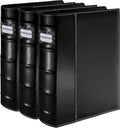 3 Pack CD DVD Storage Binder by Salajory