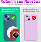 AGVEE 3+3 6 Pack for iPhone 13 6.1 inch / 13 Mini 5.4 inch Camera Lens Protector - Image 3