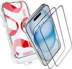 Glass Screen Protector for iPhone 15 Plus – Tempered Glass Screen Protector by Intaleo