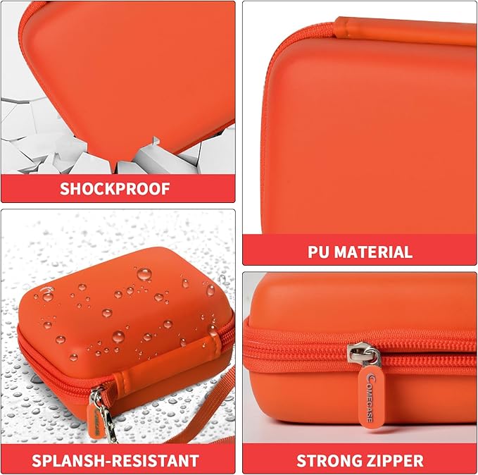 Carrying & Protective Case for Digital Camera, AbergBest 21 Mega Pixels 2.7" - Image 4