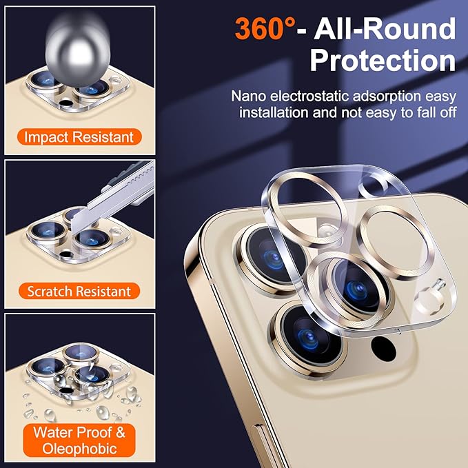 UniqueMe Camera Lens Protector Compatible - Image 2