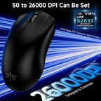 VGN F1 Pro Max Wireless Gaming Mouse - 55g Ultralight - 26000 Adjustable DPI - - Image 4